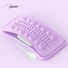 深蹲翹臀彈力器拉力帶女蜜桃臀提臀瑜伽阻力帶力量訓練器材器械, 1個, 腰椎紫