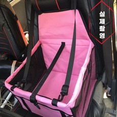 고양이 강아지 하우스 캣하우스 실내 보온 사계절형 하우스 차량용 애완동물 매트 뒷자석 쿠션, 핑크