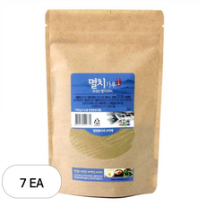 뫼달해 멸치가루, 100g, 7개