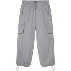 오프화이트 로고 장식 패러슈트 팬츠