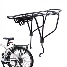 산악 자전거 후면 랙 팻바이크 짐받이 짐칸 뒷좌석 로드 짐받이 뒤안장 리어랙 MTB, 1개, M.26-27.5인치 빅홀