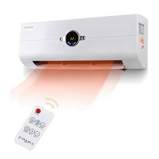 따스미 벽걸이 온풍기 SEH-7019 가정용 난방기 히터