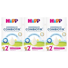 힙 HiPP 킨더밀쉬 콤비오틱 2단계 분유 600g 3개