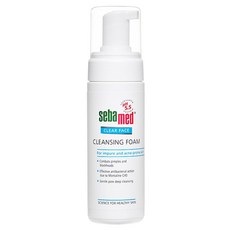 Sebamed Clear Face Cleansing Foam for Acne prone Skin 150 ml I pH 5.5, 1개, 150ml