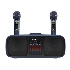 SDRD SD318 升級款貓頭鷹造型KTV藍牙喇叭, 星空藍, SD-318