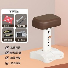 電動車兒童安全座椅 高低可調 雙綁帶器 加厚坐墊 安全穩固, R60鐵象牙白單座, 1個