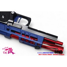 Modifiedy Hi-CAPA DUAL STAINLESS, 1套, SNA HI-CAPA 4.3 藍紅銀
