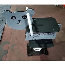 스프링 흔들 의자 놀이터 어린이집 공원 야외 흔들말, 1개, 126_흔들말 맞춤 제작 가능