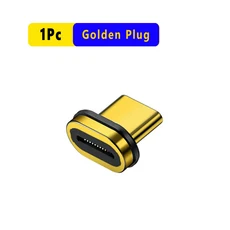 McGiLLon PD140W USB4.0 40Gbps Thunderbolt3 자기 유형-C OTG 고속 충전 변환기 8K@60Hz TypeC 어댑터, 05 1pc Plug Golden