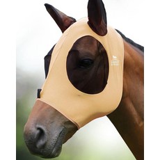 Harrison Howard 슈퍼 컴포트 스트레치 플라이 마스크 자외선 차단 기능이 있는 넓은 눈 공간 피부에 부드러운 통기성 로즈 핑크 XL 엑스트라 풀 사이즈, Pony (Small), 샴페인 골드