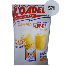 밀크클래식 로디드 슬라이스 쌀쿠키 쌀과자 전통쌀과자 밀크쌀과자, 5개, 120g