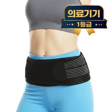 라이프엠디 의료용 골반 보호대 얇은 고관절 압박 밴드 허리 관절 보호 교정 벨트 골반틀어짐 압박용밴드, 1개