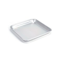 과학실 실험실 가벼운 양은쟁반 트레이 실험도구 받침 2호_23.7x23.7x2.8 철쟁반 빵쟁반