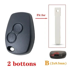 쿠쿠스토어 23 Bottons Renault Dacia Mod Clio Twingo 교체 키 쉘 자동차 Fob 케이스 하우징, 03 버튼 개