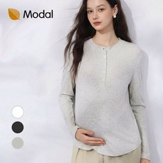 닥터원베리 긴팔 수유티셔츠 모달소재 티안나는 수유복