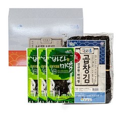 완도 유기미역+곱창김 혼합세트(유기미역 50g*3봉+곱창김50매), 없음, 1