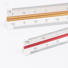 스토어-지유 삼각 스케일 자 15cm 30cm 건축제도자, 15cm - 고배율