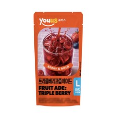 라지 트리플베리과즙에이드, 40개, 340ml