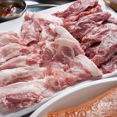 국내산 한돈 돼지 뒷고기모듬 구이용 특수부위 꼬들살 항정살 관자살 찐고소 쫄깃쫄깃 캠핑고기 숯불구이, 2개, 500g