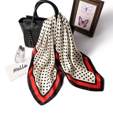 2022 실크 스퀘어 스카프 레이디 헤어 헤드 풀라 여성 두건 패션 목도리 및 랩 여성 스카프 Neckerchief Hijab New