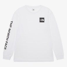TNF 코어 EX 긴팔 티셔츠 NT7TR59B_WHT