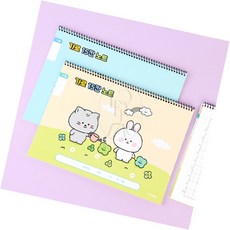 르꽁드 아이비스 초등 슬림 쓰기 15칸 스프링노트, 랜덤 1개