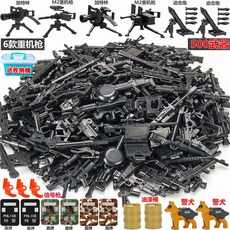 22 군인 미니피겨 조립 블록 총 무기 장비 특수부대 SWAT 팀 방패 모형 어린이용 장난, 34가지의 완전히 새롭고 독특한 무기