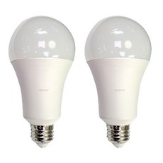 오스람 LED 벌브 18W 에너지소비효율등급 1등급 기존 125W 백열구대체, 주광색, 2개