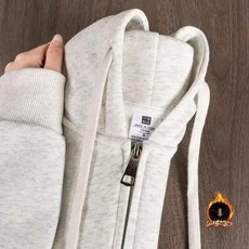 美式休閒 重磅拉鍊式開衫連帽衛衣