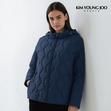 김영주 스포츠 웨이브 퀼팅 웰론 겨울 여성성패딩 점퍼 여자 아우터