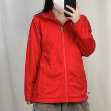 (구제의류)컬럼비아 레드 트레이닝 져지 S / 빈티지아워 240809