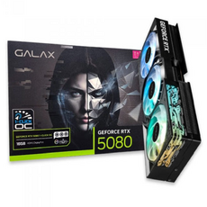 갤럭시. 갤럭시 GALAX 지포스 RTX 5080 BLACK OC D7 16GB