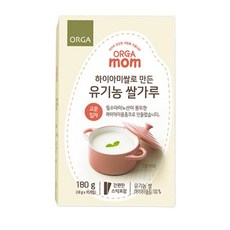 올가맘 하이아미쌀로 만든 유기농 쌀가루 고운입자, 180g, 1개