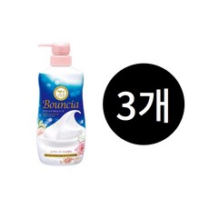 cow 카우 바운시아 바디소프 에어리부케향 본품, 3개, 480ml