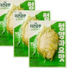 CJ 더건강한 소스닭가슴살 청양마요맛, 100g, 3개