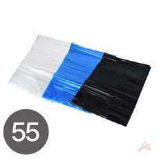 대봉투 63 50매 검정 청색 백색 행사용봉투, 흑색, 흑색