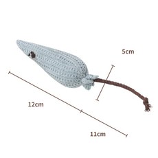 [옹웅일기] 고양이 캣닢인형 다양한조합 옵션/펭귄/선인장/스마일플라워/고양이/쥐, 1개, 파쥐이