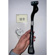 台灣製 鋁合金 加粗 伸縮 側腳架 腳踏車 電輔車 電動車 停車架, 1個, 加粗4孔側腳架 +送螺絲包