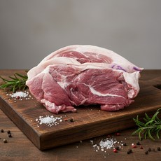 제주도 흑돼지앞다리살 돼지전지 수육고기 미박전지 제주도 흙돼지 택배, 흑돼지 앞다리살 500g(5cm수육용), 500g, 1