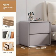 서랍형 개인 현금보관함 도난방지 옷장 보관함 침대 서랍, 7.자석색 원목서랍 40CM 너비 합리적인선택사이즈 피