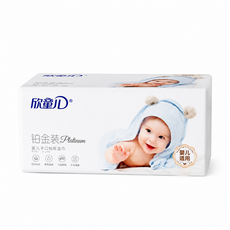 欣蜜兒 鉑金裝系列 嬰兒擦手巾 140mmX175mm 420張/包, 1個, 420張, 15g