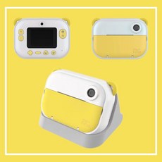 myFirst Insta Wi 多功能兒童拍立得 隨拍即印 App整合 高清畫質 兒童拍立得, 黃色, 1個