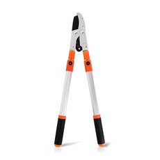 ZioBiz 特大號長度可調式棘輪修枝剪 橘色, 1個