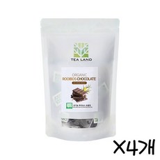루이보스쵸콜릿 20티백 X4개 블렌딩 허브티 허브차 루이보스초콜릿 사무실차 티백차