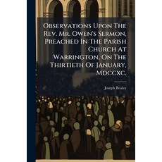 (英文圖書)Observations Upon The Rev. Mr. Owen's Sermon Preached In The Parish Church At W... 平裝版, Nabu Press, 英文
