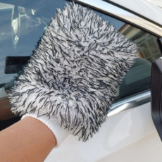 차량용 세차 장갑 극세사 워시 세차용 자동차 세차 미트 청소