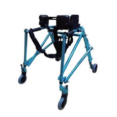 【海夫健康生活館】FZK 後拉式助行車 藍色M號(FZK-3650M), 1個