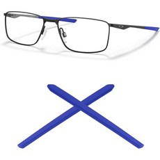눈을 뜨게 하는 교체용 귀받침대 호환 가능 오클리 소켓 5.0 OX3217소켓 5.5 OX3218 선글라스 3049739, 블루