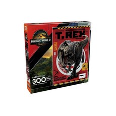 버팔로게임즈 직소퍼즐 –300피스 쥬라기 월드 T. 렉스 인카운터 직소 퍼즐 성인용 다채로운 퍼즐 - 정밀 컷 피스 아름다운 아트워크 편안한 재미 시간, 버팔로게임즈 직소퍼즐 –300피스 쥬라기 월드 T. 렉
