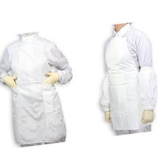 케이엠 방진 앞치마 크린룸 방진복 원단형 OC_0407TS